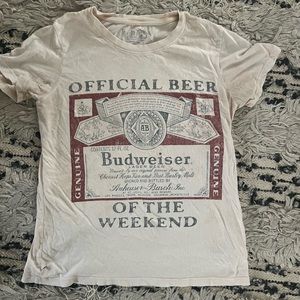 Woman’s Vintage Budweiser tee shirt